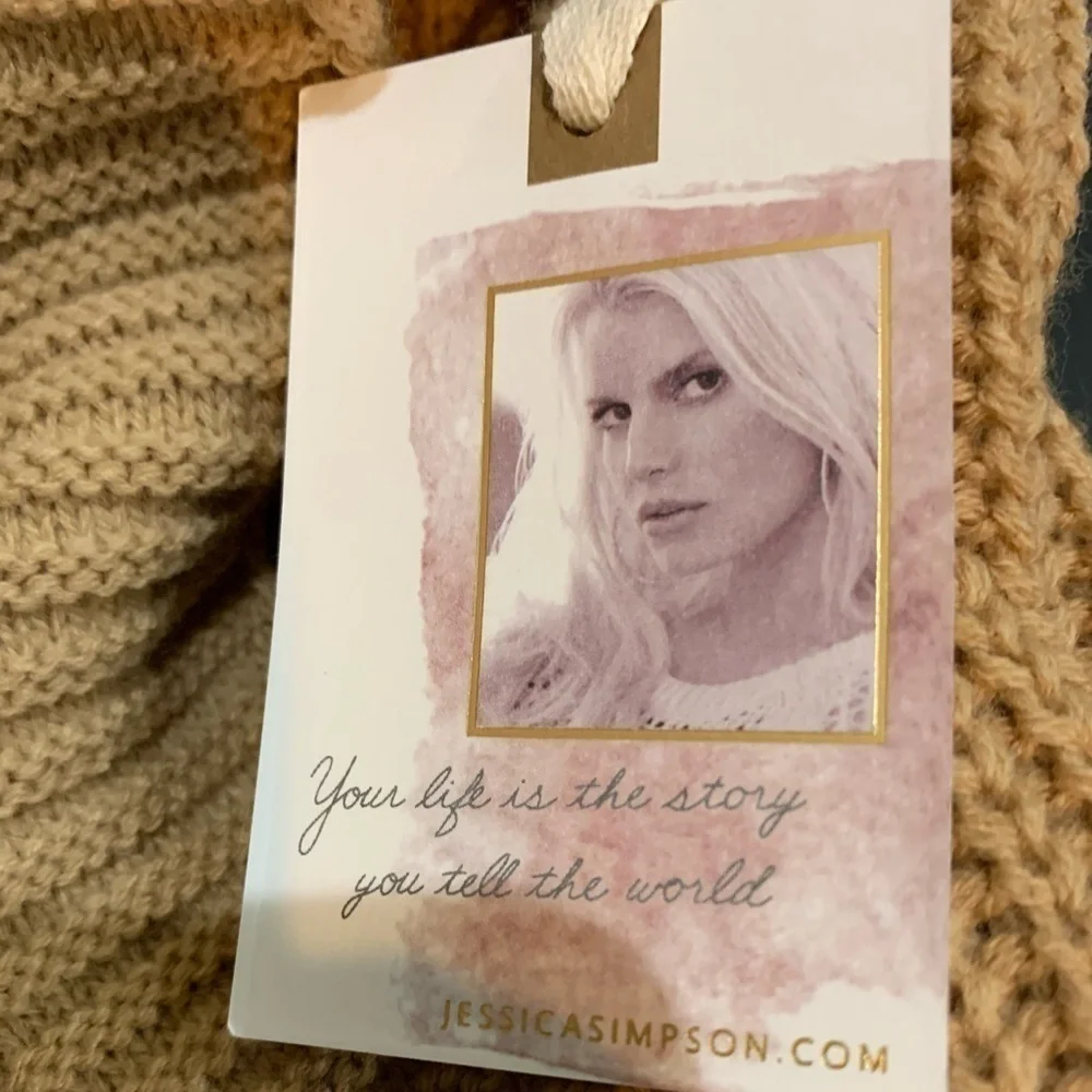 🌴nwt - OPEN FRONT JESSICA SIMPSON CARDIGAN - Picture 7 of 7